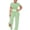 Green, variant on Womens 2 Piece Outfits Casual Sweatsuits Set Short Sleeve Matching Sets Tracksuit Orange XL