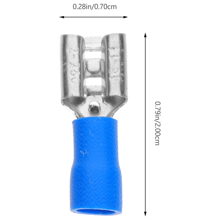 Electrical Splice Connectors 100/50x Blue Lock Wire Connectors ...