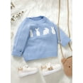thumbnail image 5 of Suealasg Toddler Baby Boy Girl Sweater Long Sleeve Rabbit Knit Pullover 6M 12M 2T 3T Infant Easter Jumpers Tops Fall Winter Knitwear, 5 of 7