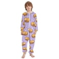 thumbnail image 2 of The Red Panda Is Sleeping One Piece Pajamas Soft Jumpsuit Cozy Sleep and Play Romper Zipper and Pockets 5T-6T, 2 of 8