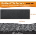 thumbnail image 3 of Commercial Grade Door Floor Mat, 3' x 10' Brush Step Entrance Mat with Vinyl Backing, Heavy Duty Utility Doormat for Outdoor and Indoor Entrances, 3 of 7
