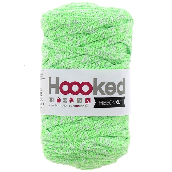 Hoooked Ribbon XL Neon- Electric Lime