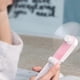 thumbnail image 2 of Fan,table Fan, Foldable Mini Hand Held Personal Fans S Portable Pocket Fan Usb Recharable Desktop Table Electric Fan With Two, 2 of 5