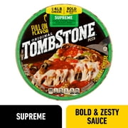 Tombstone Frozen Pizza, Supreme Original Thin Crust Pizza with Tomato Sauce, 20.8 oz (Frozen)