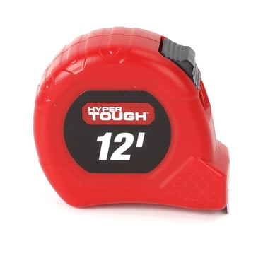 Hyper Tough 12-foot Tape Measure with Nylon Coated Blade