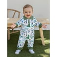 thumbnail image 5 of BemeyourBBs Baby Fall Romper Flying Duck Print Long Sleeve Infant Jumpsuit, 5 of 9