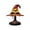 Yellow#0808-438, variant on WD-Forest Halloween Stained Glass Witch Hat Lamp, 7.5" Resin Night Light with Bat Pattern, Warm Glow Plug-in Desk Lamp for Bedroom & Holiday Party
