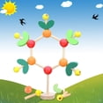 thumbnail image 3 of Wooden Wisdom Tree Puzzle Educational Developmental Baby Kids Training Toy, 3 of 5