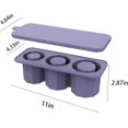 thumbnail image 2 of Ice Cube Tray For Stanley Cup, Silicone Cylinder Ice Mold With Lid, Hollow Cylinders Ice Cube Mold For Freezer, Gift For Stanley Lover, 2 of 5