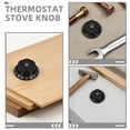 thumbnail image 2 of Perno de reemplazo universal de 2 piezas para la freidora del interruptor de control del horno para el horno de gas para la estufa eléctrica y los electrodomésticos de cocina (30-110 dial), 2 of 3