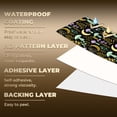 thumbnail image 5 of Magic Peel and Stick Wallpaper Whimsical Dark Forest Design Gold Stars Lavender Wall Mural 17.7in x 9.8ft Self Adhesive Removable Wall Paper Renter Friendly Wallpaper for Kids Bedroom Living Room, 5 of 8