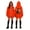 Ginger, variant on Haunted Castle Pumpkin Print Jacket, Dark Haunted Castle Pumpkin Graphic Hooded Zip Jacket, Oversized Halloween Sweatshirt With 3D Stem Hood, Vintage Horror Art Print Holiday Outerwear, Black L