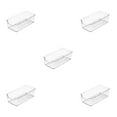thumbnail image 3 of Guardoinrt Clear And Different Sizes Box Storage For Stylish And Sophisticated Look Long box S 5Set, 3 of 6