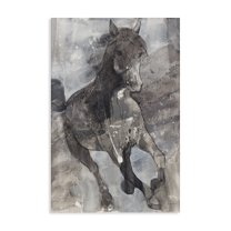 Stupell Industries Free Spirit Stallion Animals & Insects Painting Gallery Wrapped Canvas Art Print Wall Art, 20 x 30