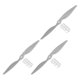 thumbnail image 1 of Uxcell 13x6.5 Inch RC Propellers 2-Vane Blades Props Gray with Adapter Rings RC Airplane Aircraft Prop Replacement 3Pcs, 1 of 7