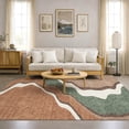 thumbnail image 6 of Addison Rugs Mayfield Premium Machine Washable Traditional Global Copper Rectangle Rug, 10' x 14', 6 of 6
