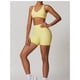 thumbnail image 4 of Conjuntos de entrenamiento for mujer, sujetador deportivo de 2 piezas, camiseta sin mangas, leggings de cintura alta, ropa deportiva for gimnasio y yoga, top de entrenamiento for mujer, 4 of 6