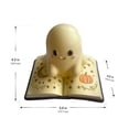 thumbnail image 3 of BiFandian Ghost Reading Book Table Lamp, Adorable Ghost Reading Night Light Halloween Decorations, Cute Ghost Reader LED Light for Reading Corner Bedroom, Halloween Decorative Light, 3 of 7