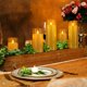 thumbnail image 3 of Juego de 5 velas LED sin llama de Homemory con temporizador remoto, 3 of 6