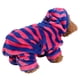 thumbnail image 4 of Pijamas para mascotas, sudaderas con capucha para perros de color azul oscuro, ropa cálida para perros, diseño fácil de usar, 4 of 8