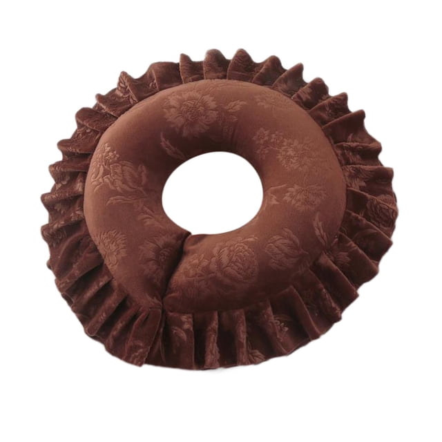 HILABEE Coussin de Tête de Cou Réutilisable Table de Massage Confort pour Conduite SPA Salon Appui-Tête Marron