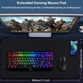 thumbnail image 2 of Gaming Mouse Pad, Large Extended Mouse Pad Big Computer Mousepad for Home Office Gaming Work 31.5x15.7inch, 2 of 5