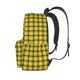 thumbnail image 3 of Disketp Yellow Checkered Plaid Mochila Escolar de Gran Capacidad y Peso Ligero, Mochila de Viaje Ideal para Escuela, Trabajo y Uso Diario, Cómoda y con Estilo, 3 of 8