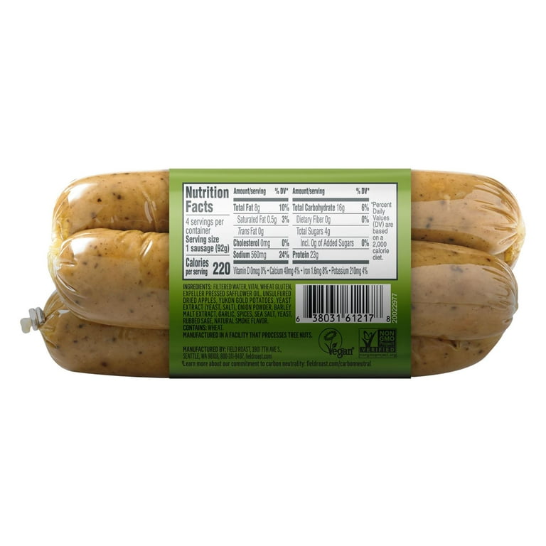 Field Roast Italian Sausage (Vegetarian)