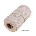 thumbnail image 1 of Cotton Rope Wall Hanging Decor Cord Tapestry Decor Cord Twisted Macrame String Handmade Waving Cotton Rope, 1 of 9