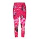 thumbnail image 5 of ICHUANYI Clearance Women's Summer Casual Elastic Waist Printed Cropped Beach Pants(Hot Pink, S) ICHUANYI WER2023080902239, 5 of 5