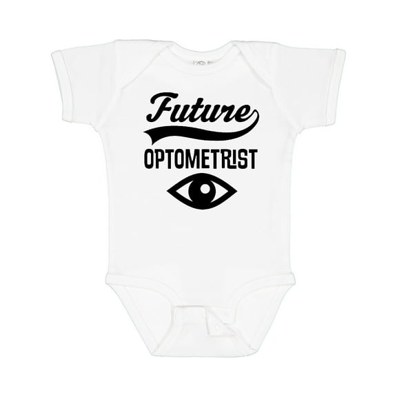Inktastic Future Optometrist Eye Doctor Boys or Girls Baby Bodysuit