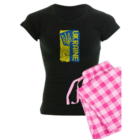 

CafePress - Ukraine Coat Of Arms Flag Pajamas - Women s Dark Pajamas