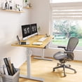 thumbnail image 2 of FEZIBO Electric Stand up Desk Frame, Height Adjustable Standing Desk Frame, White, 2 of 7