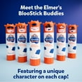 thumbnail image 2 of Barras adhesivas Elmer's BlooStick Buddies, 6 g, 48 unidades, color azul, 2 of 9