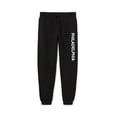 thumbnail image 1 of Daxton Adult Unisex Basic Black Jogger Sweatpants USA Cities States White Letters - Philadelphia, M, 1 of 5