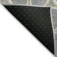 thumbnail image 3 of Addison Rugs Chantille Indoor/Outdoor Transitional Circles Gray Washable Rectangle Rug, 8' x 10', 3 of 6