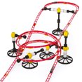 thumbnail image 4 of Quercetti: Skyrail - 150pc Mini Rollercoaster Marble Ball Run, Suspended Track Building Toy, Easy Click Assembly, STEM Construction Playset, Kids 6+, 4 of 8