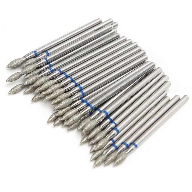 Brocas para pulir uñas, 50 piezas Brocas para uñas Cabezal para pulir uñas Cabezal para pulir uñas Eficiencia óptima