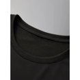 thumbnail image 3 of T-Shirt Graphique Noir Élégant pour Hommes - Manches Courtes d'Été Décontractées Col Rond, Coton Léger, Design Rayé Moderne pour Tenue Décontractée, Tee-Shirt Sportif Décontracté, Tee-Shirt Confortable, 3 of 6