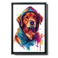 thumbnail image 2 of Hudo Wall Art - Funny Dog Canvas Poster for Kids' Room - Nova Scotia Duck Tolling Retriever Dog colorful art print, Canvas Painting Puppy Artwork, Watercolor Artwork Print For Bedroom, 2 of 5