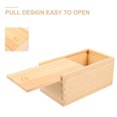 Phenofice Yellow Wooden Organizer Box for Cosmetics and Small Tools ...