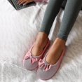 thumbnail image 3 of Womens Terry Cloth Ballerina Slippers High-quality, 3 of 5