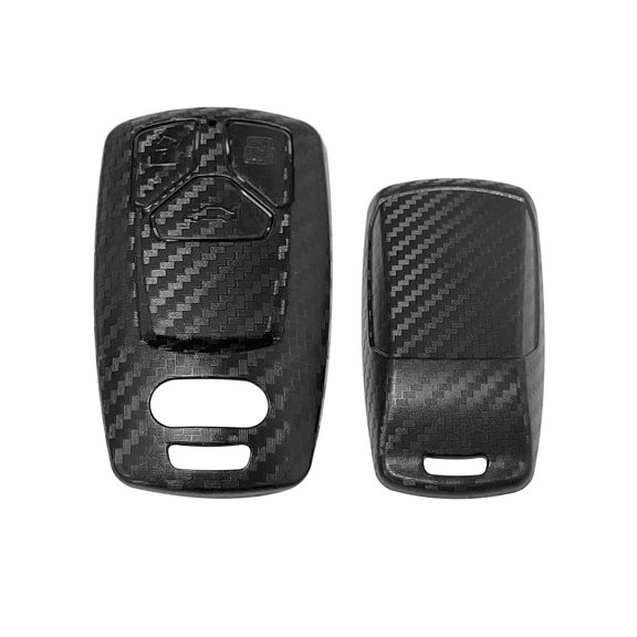 Xotic Tech Carbon Fiber Texture Keyless Smart Key Fob Case For Audi A4 A5 S5 Q5 Q7 TT SQ5