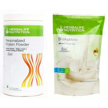 Herblife Personalized Protein Powder 400 Gm and Shake Mate