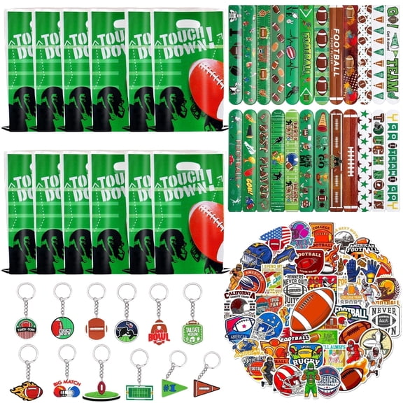 Moerstar 86Pcs Football Party Favors Set, Football Birthday Party Supplies, Birthday Party Decorations Kid Gifts, Goodie Bags Stuffers