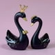 thumbnail image 3 of 1 par de figuras de cisne de resina para decoración de tartas, escultura para salpicadero de tartas. Grande Negro, 3 of 8