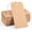 100pack Brown, variant on 120 Pack White Gift Tags with Elastic String Hang Paper Marking Tags with String Attached Reinforced Hole Writable Inventory Tag 4.76''×2.36''