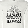 thumbnail image 4 of Inktastic Cancer should fear Me Long Sleeve T-Shirt, 4 of 5