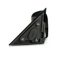thumbnail image 6 of For Chevy S10 1998 99 00 01 02 03 2004 Door Mirror Passenger Side | Manual | Black | 6 x 7in Glass | Below Eyeline | Replacement For GM1321188, GM1320126 | 15172864, 15150849, 6 of 9