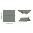 thumbnail image 2 of Summer Backyard Patio Clearance! BVXEEP Sun Shade Sail, Sun Shades Outdoor Patio, Out Door Sun Shade Sunscreen Awning Out Door Cloth, 2 of 5